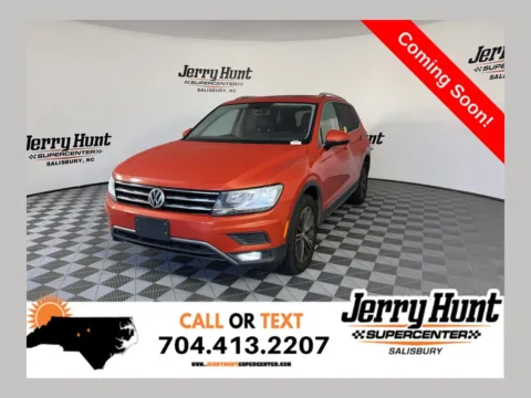 Orange 2018 Volkswagen Tiguan 2.0T SEL for sale in Salisbury, NC