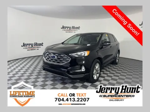 Black 2024 Ford Edge Titanium for sale in Salisbury, NC