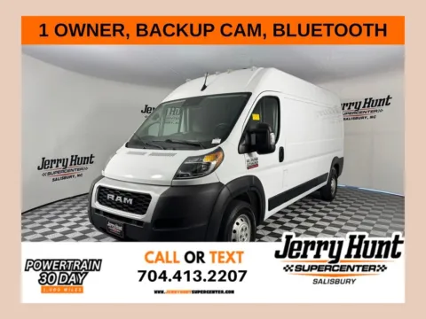 White 2022 Ram ProMaster 2500 High Roof for sale in Salisbury, NC