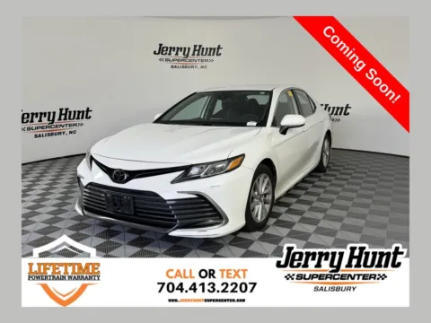 White 2023 Toyota Camry LE for sale in Salisbury, NC