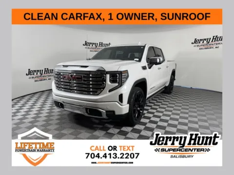 White 2023 GMC Sierra 1500 Denali for sale in Salisbury, NC