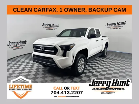 White 2024 Toyota Tacoma SR for sale in Salisbury, NC
