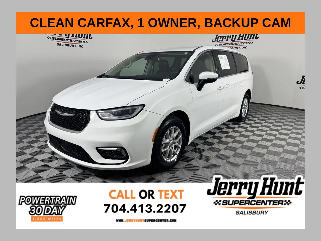 White 2023 Chrysler Pacifica Touring L for sale in Salisbury, NC