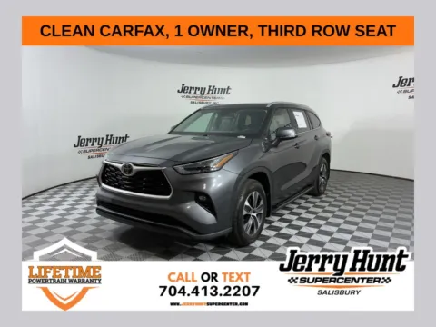 Gray 2024 Toyota Highlander XLE for sale in Salisbury, NC