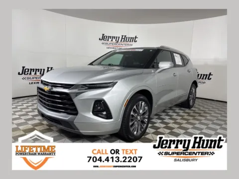 Silver 2021 Chevrolet Blazer Premier for sale in Salisbury, NC