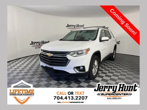 White 2021 Chevrolet Traverse LT Leather for sale in Salisbury, NC