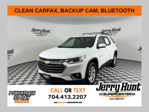 White 2021 Chevrolet Traverse LT Leather for sale in Salisbury, NC