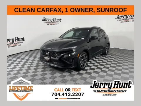 Black 2023 Hyundai Kona N Line for sale in Salisbury, NC