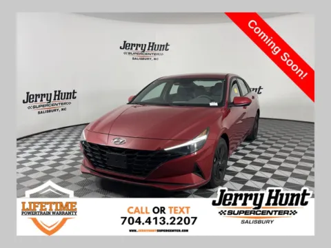 Red 2023 Hyundai Elantra SEL for sale in Salisbury, NC