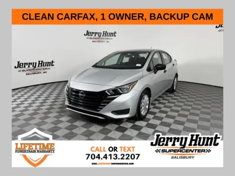Silver 2024 Nissan Versa 1.6 S for sale in Salisbury, NC
