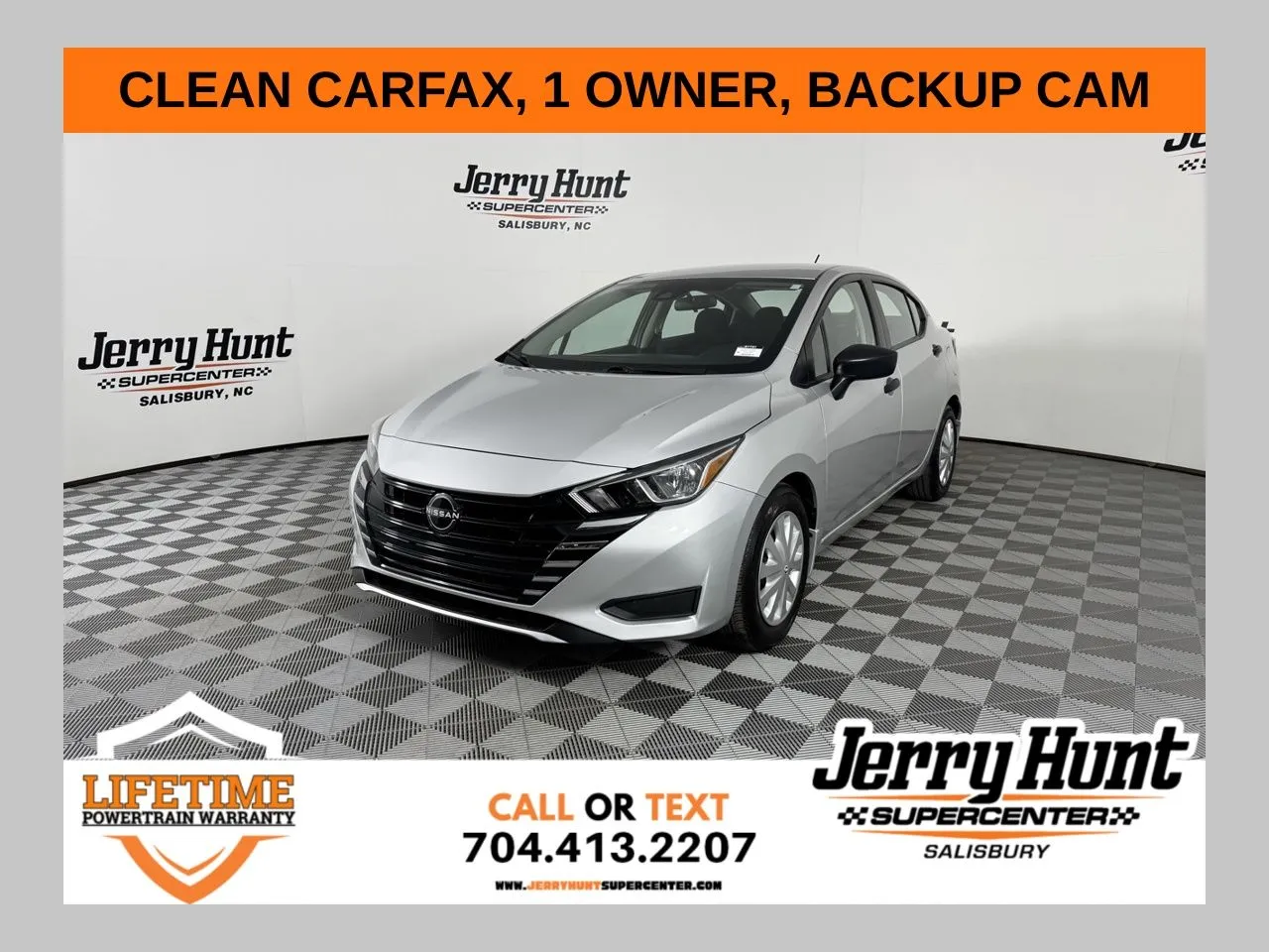 Silver 2024 Nissan Versa 1.6 S for sale in Salisbury, NC