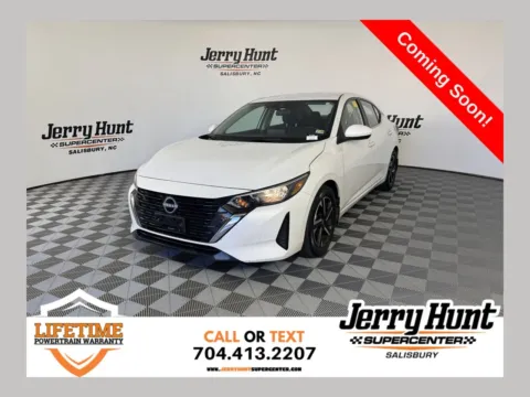 White 2024 Nissan Sentra SV for sale in Salisbury, NC