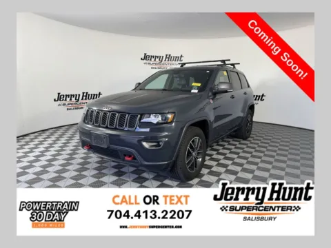 Gray 2017 Jeep Grand Cherokee Trailhawk for sale in Salisbury, NC