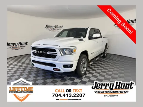 White 2022 Ram 1500 Big Horn/Lone Star for sale in Salisbury, NC