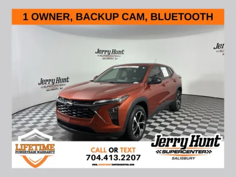 Orange 2024 Chevrolet Trax 1RS for sale in Salisbury, NC