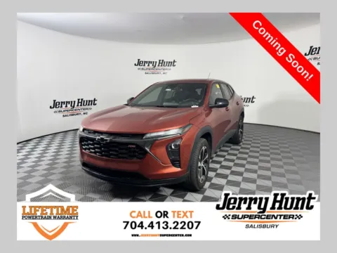 Orange 2024 Chevrolet Trax 1RS for sale in Salisbury, NC