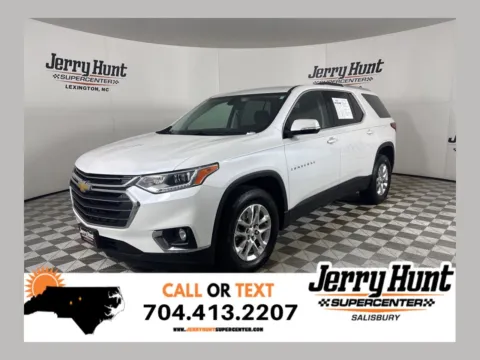 White 2018 Chevrolet Traverse LT for sale in Salisbury, NC