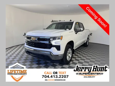 White 2023 Chevrolet Silverado 1500 LT for sale in Salisbury, NC