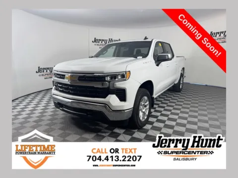 White 2023 Chevrolet Silverado 1500 LT for sale in Salisbury, NC