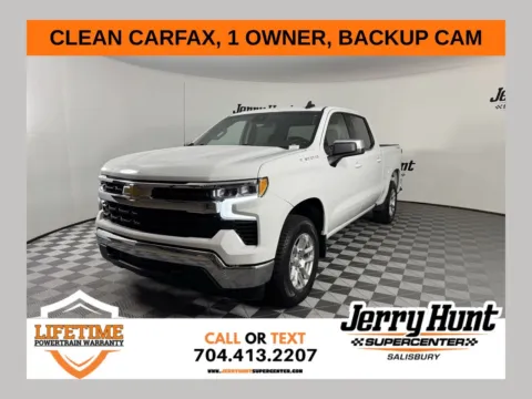 White 2023 Chevrolet Silverado 1500 LT for sale in Salisbury, NC