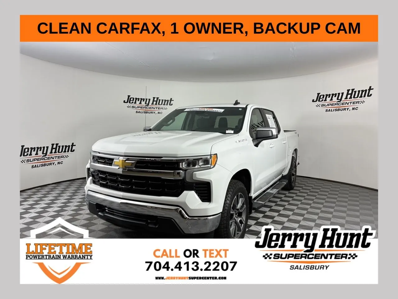 White 2023 Chevrolet Silverado 1500 LT for sale in Salisbury, NC