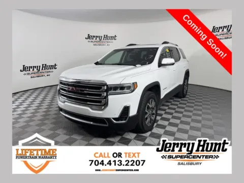 White 2023 GMC Acadia SLE for sale in Salisbury, NC