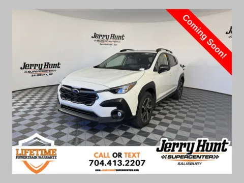 White 2024 Subaru Crosstrek Premium for sale in Salisbury, NC