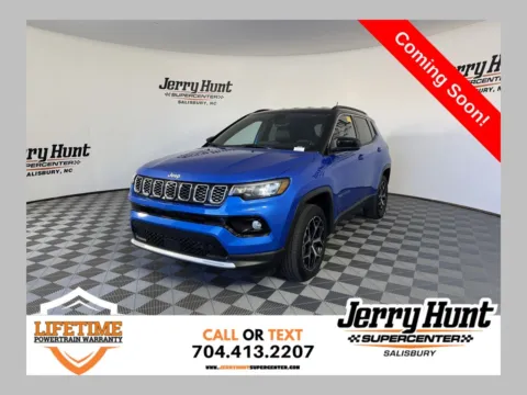Blue 2025 Jeep Compass Limited for sale in Salisbury, NC