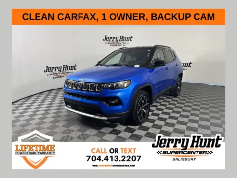 Blue 2025 Jeep Compass Limited for sale in Salisbury, NC