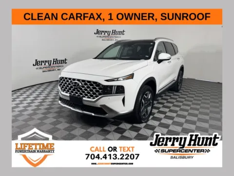 White 2023 Hyundai Santa Fe Plug-In Hybrid Limited for sale in Salisbury, NC