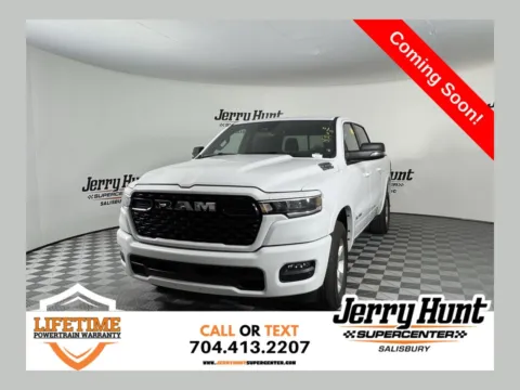White 2025 Ram 1500 Big Horn/Lone Star for sale in Salisbury, NC