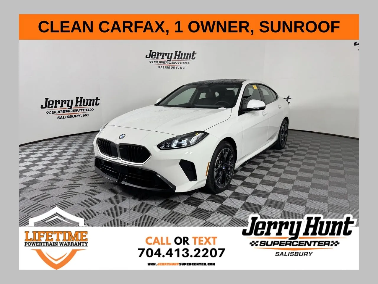 White 2025 BMW 2 Series 228 xDrive Gran Coupe for sale in Salisbury, NC