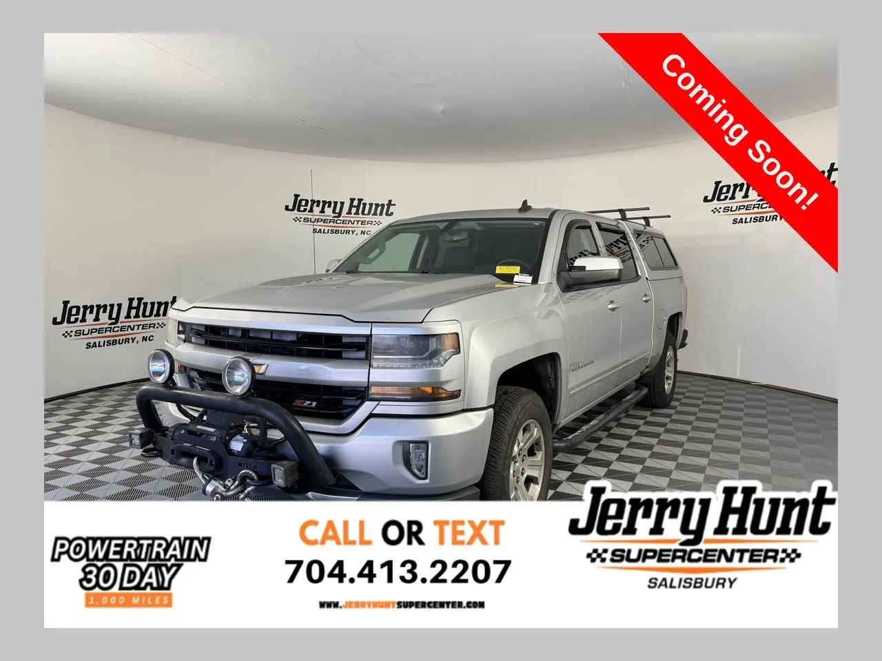 Silver 2016 Chevrolet Silverado 1500 LT for sale in Salisbury, NC