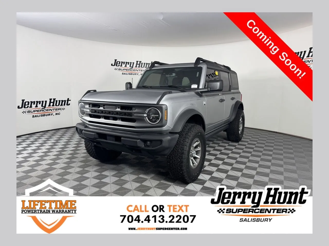 Silver 2022 Ford Bronco Big Bend for sale in Salisbury, NC