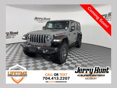 Gray 2022 Jeep Wrangler Unlimited Rubicon for sale in Salisbury, NC