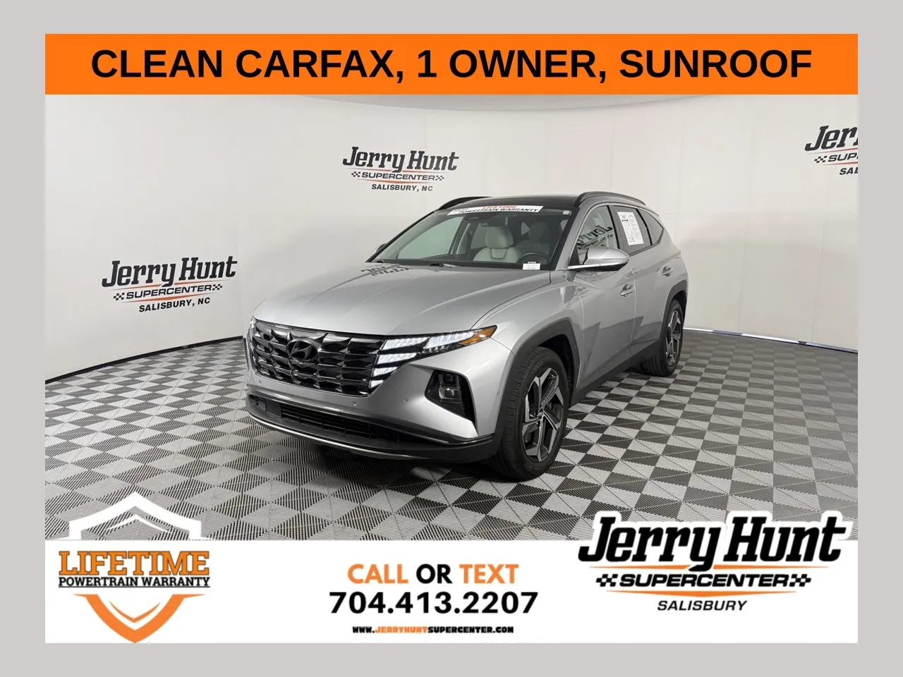 Silver 2022 Hyundai Tucson Limited for sale in Salisbury, NC