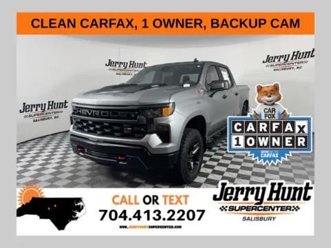 Gray 2026 Chevrolet Silverado 1500 Custom Trail Boss for sale in Salisbury, NC