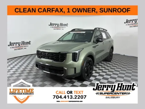 Green 2025 Kia Sorento X-Line SX for sale in Salisbury, NC