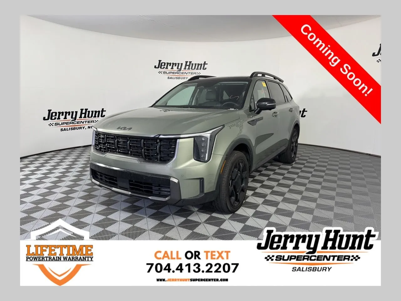 Green 2025 Kia Sorento X-Line SX for sale in Salisbury, NC