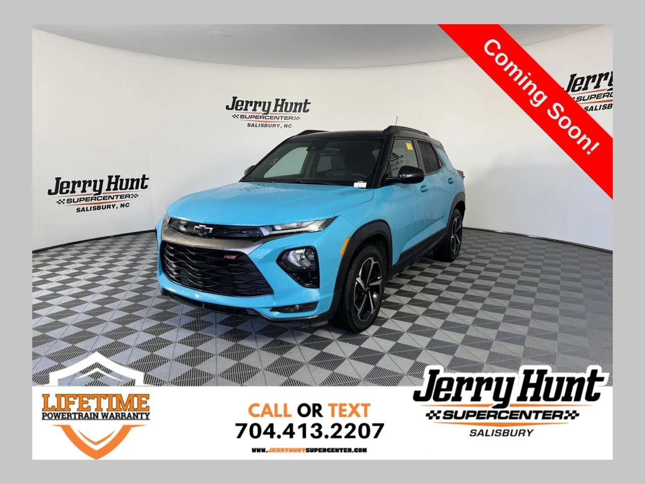 Blue 2022 Chevrolet TrailBlazer RS for sale in Salisbury, NC