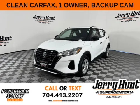 White 2021 Nissan Kicks S for sale in Salisbury, NC