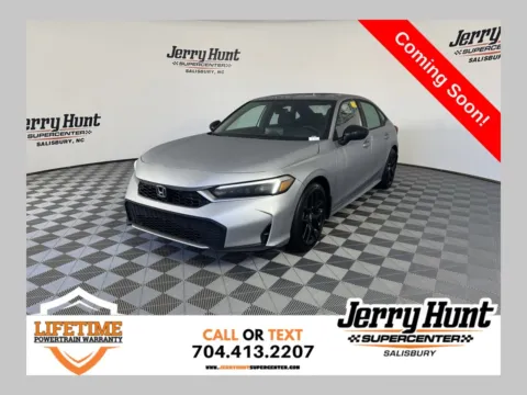 Silver 2025 Honda Civic Hybrid Sport for sale in Salisbury, NC