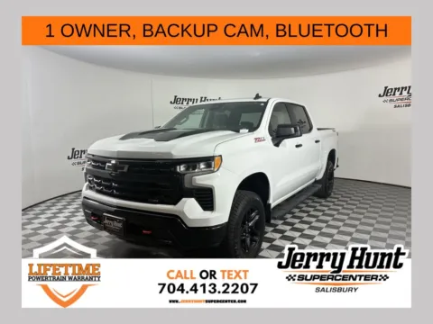 White 2023 Chevrolet Silverado 1500 LT Trail Boss for sale in Salisbury, NC