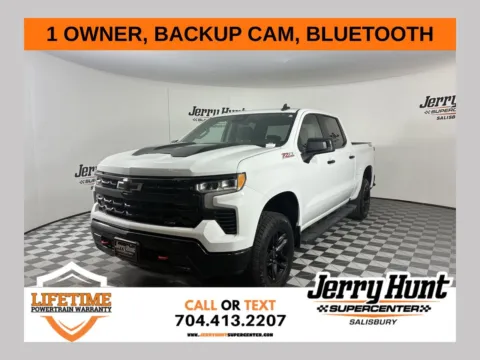White 2023 Chevrolet Silverado 1500 LT Trail Boss for sale in Salisbury, NC
