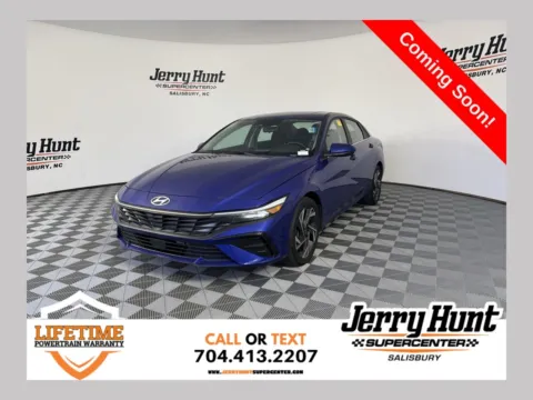 Blue 2024 Hyundai Elantra SEL for sale in Salisbury, NC