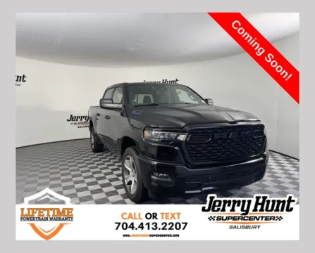 Black 2025 Ram 1500 Tradesman for sale in Salisbury, NC