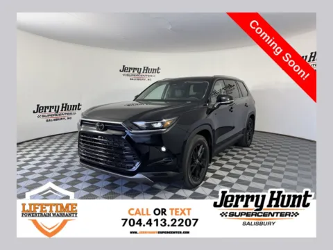 Black 2025 Toyota Grand Highlander Limited for sale in Salisbury, NC