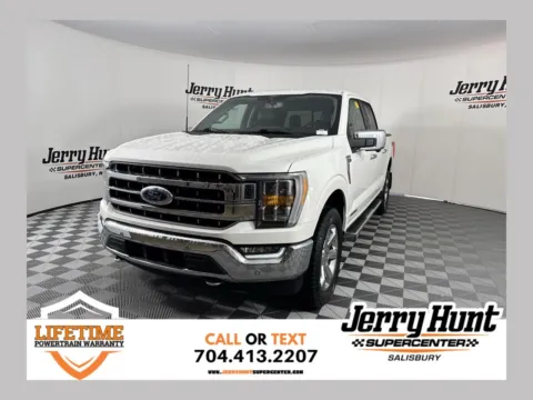 White 2022 Ford F-150 Lariat for sale in Salisbury, NC