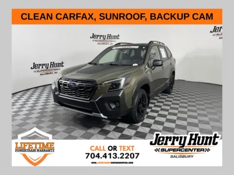 Green 2024 Subaru Forester Wilderness for sale in Salisbury, NC