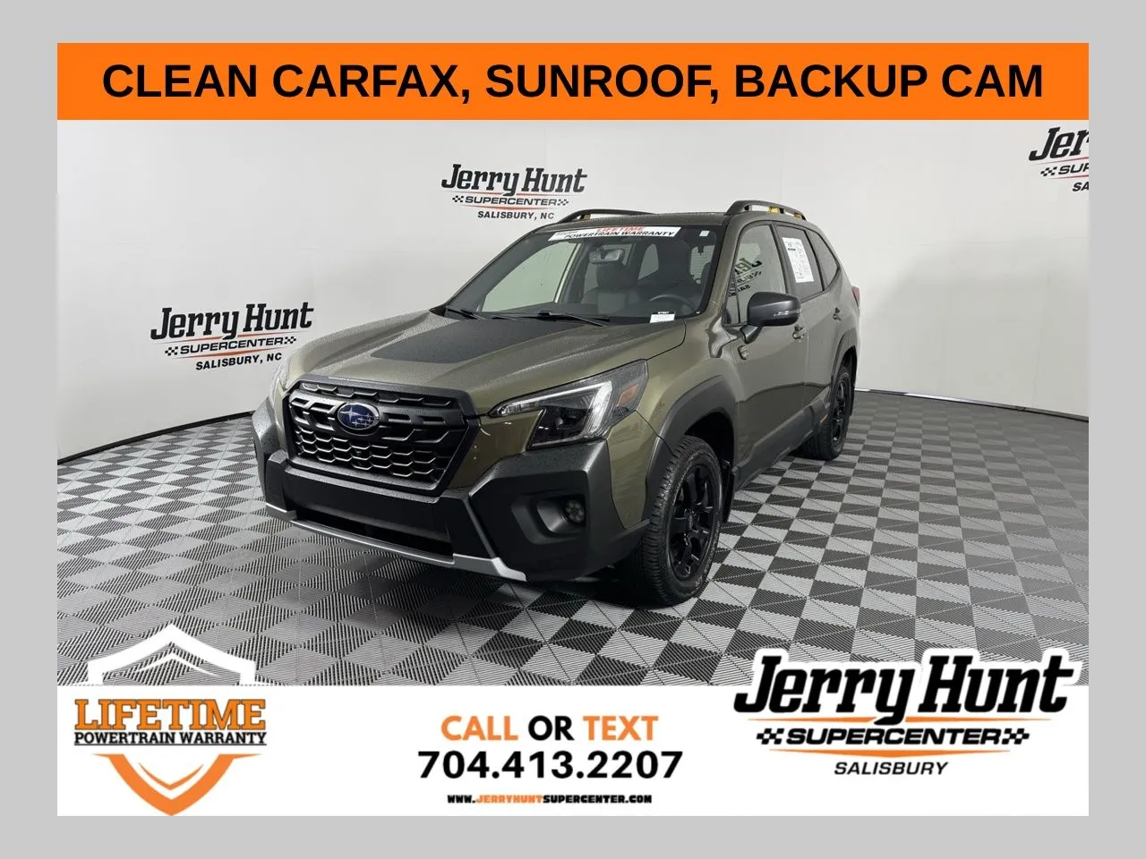 Green 2024 Subaru Forester Wilderness for sale in Salisbury, NC